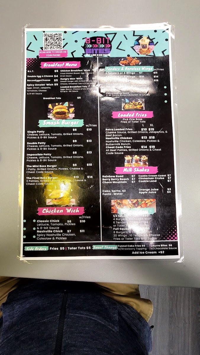8-Bit Bites Menu - Image 6